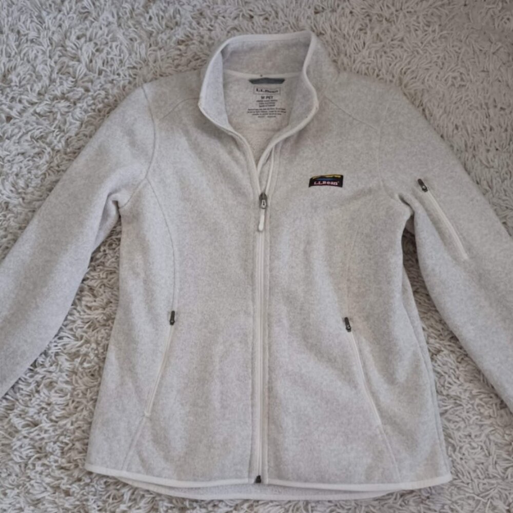 L.L. Bean Women's Cream Jacket